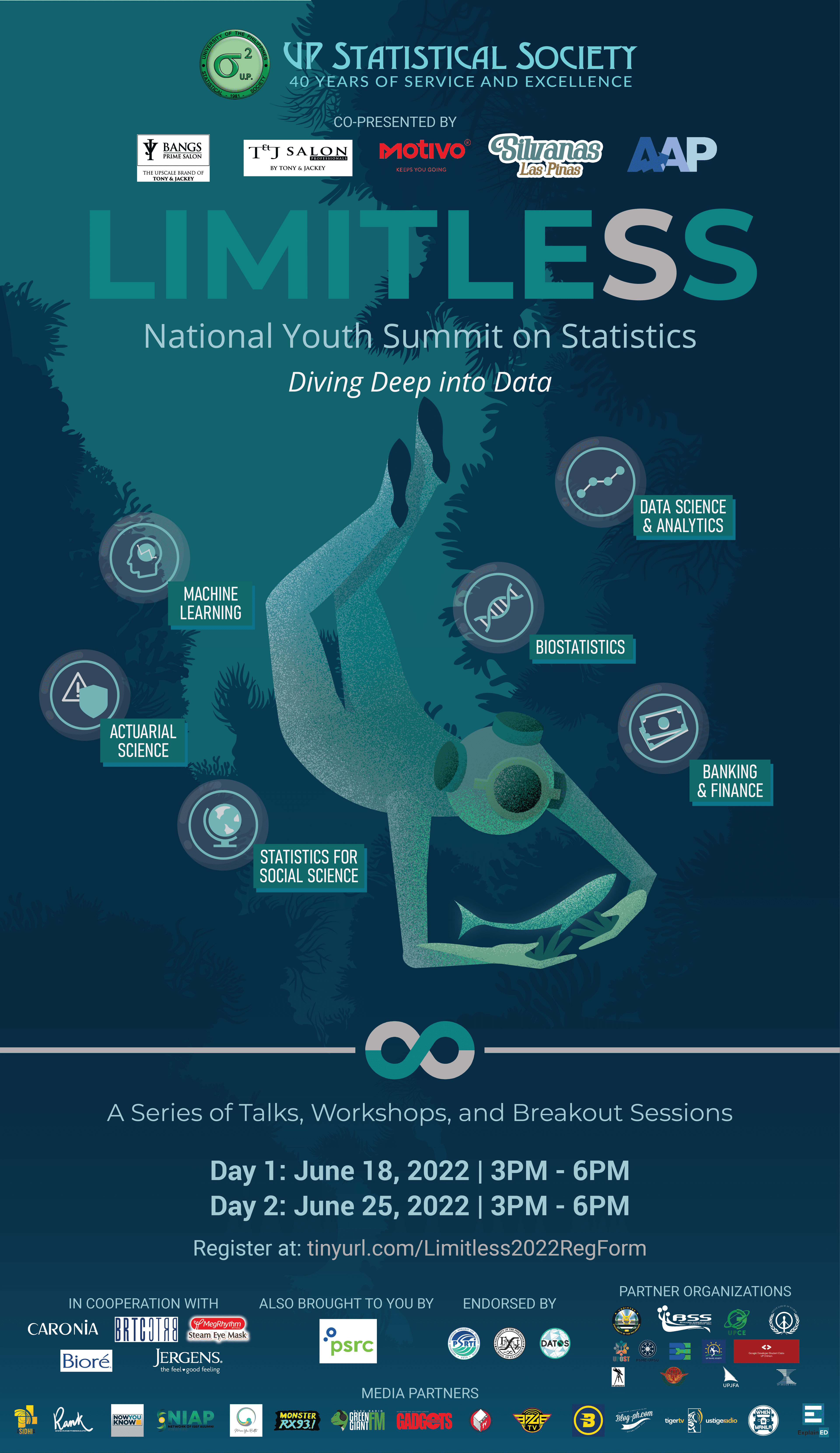 Post of Break the Limits with LIMITLESS: National Youth Summit on Statistics